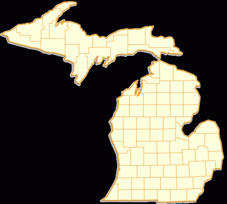 Michigan User-group Events - Michigan_map_graphic